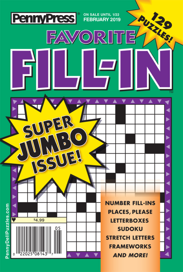 Fill Ins Special